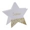 Star Shaped Gold Glitter Place Cards – Elegant & Sparkly for Parties